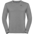 Odlo Long Sleeve Merino Natural (100% Merino Wool, Fabric Thickness 200) Underwear Grey Men